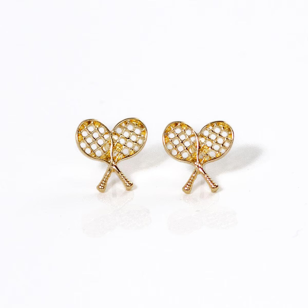 TRS - Racquet Stud Earrings