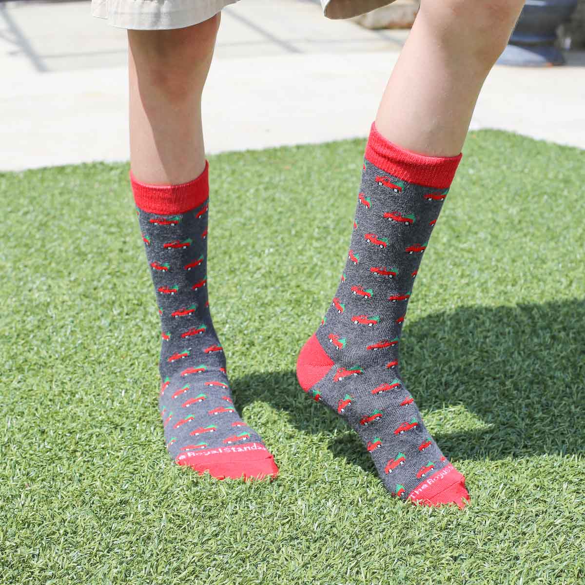 Youth Christmas Truck Socks - Ascension Golf Carts, LLC