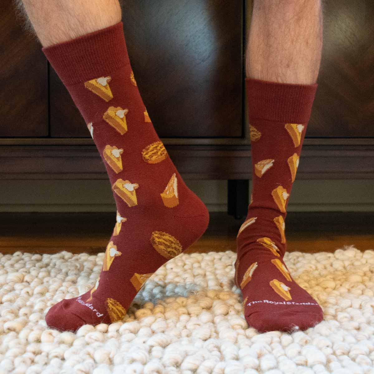 Men's Pie Guy Socks - Ascension Golf Carts, LLC