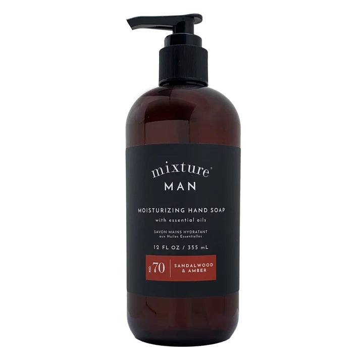 Mixture Man - Moisturizing Hand Soap - No. 70 Sandalwood & Amber