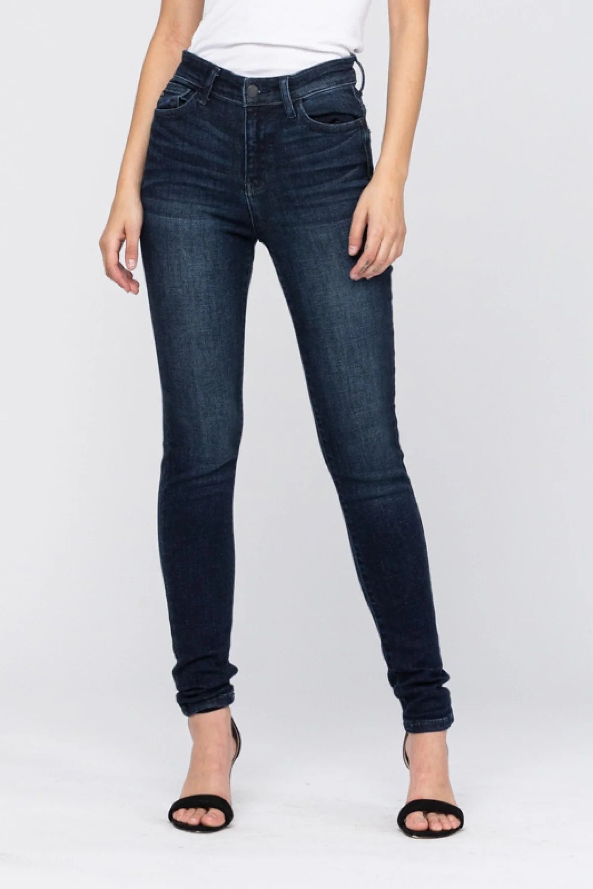 Judy Blue High Waist Clean Skinny Jeans