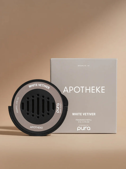 Pura Car - White Vetiver