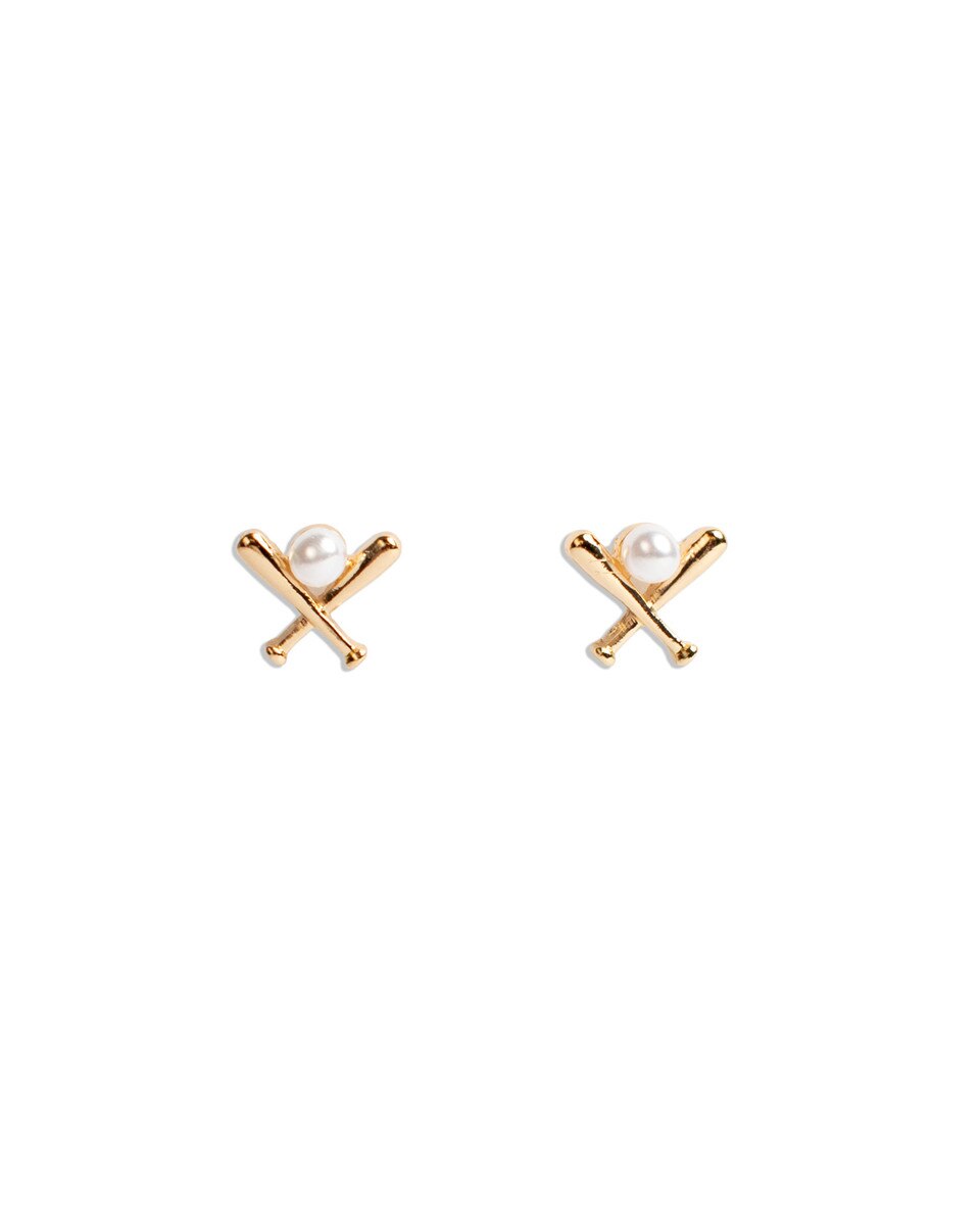 TRS - Baseball Stud Earrings