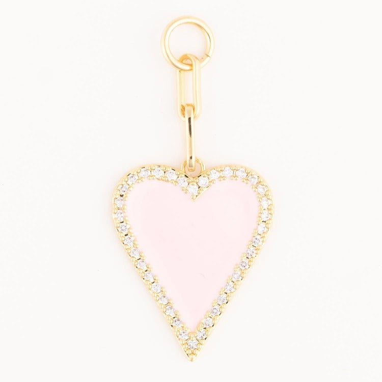 MM - Blush Heart Bag Charm
