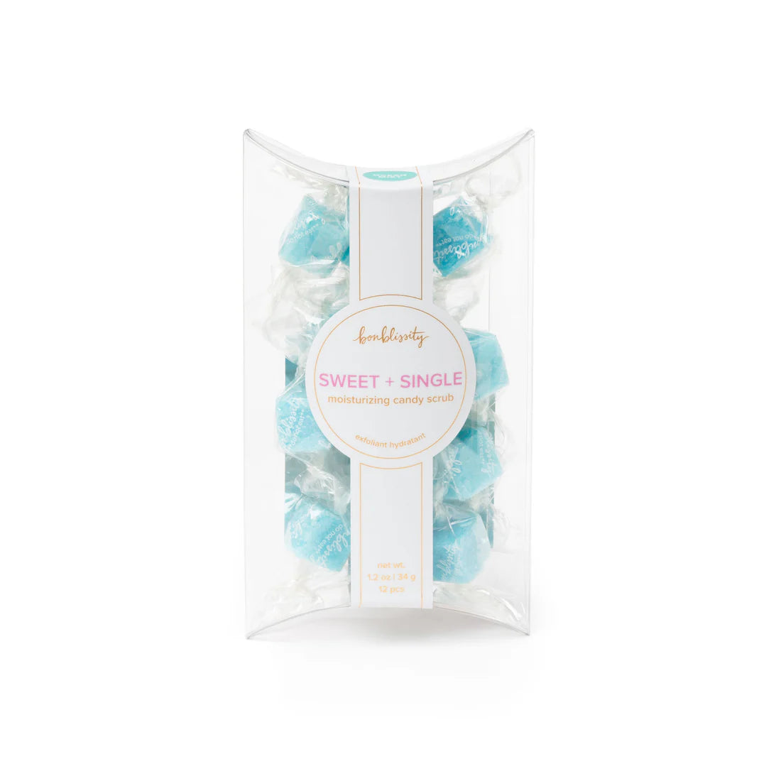 Bonblissity - Mini Pack Cube Candy Scrub - Ocean Mist