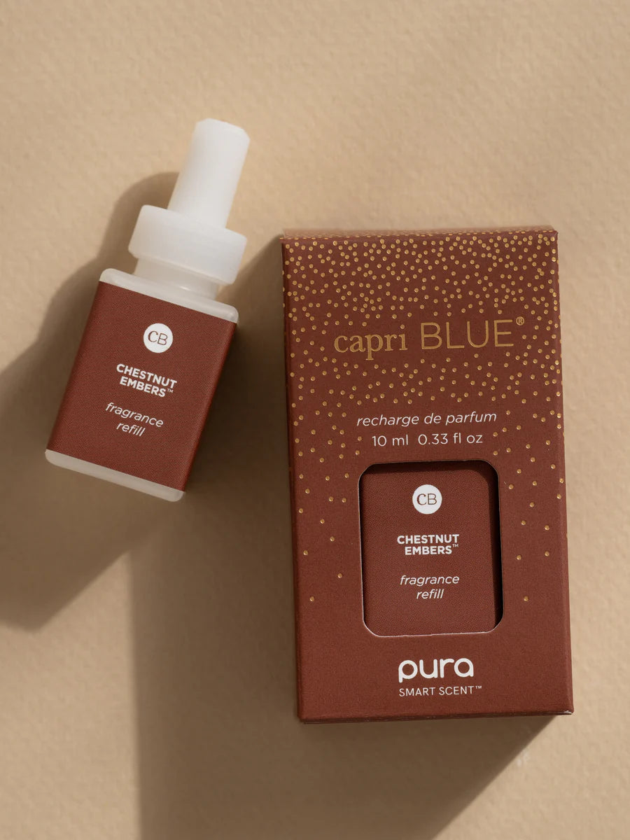 Pura+Capri BLUE Home - Chestnut Embers (Smart Vial) Refill
