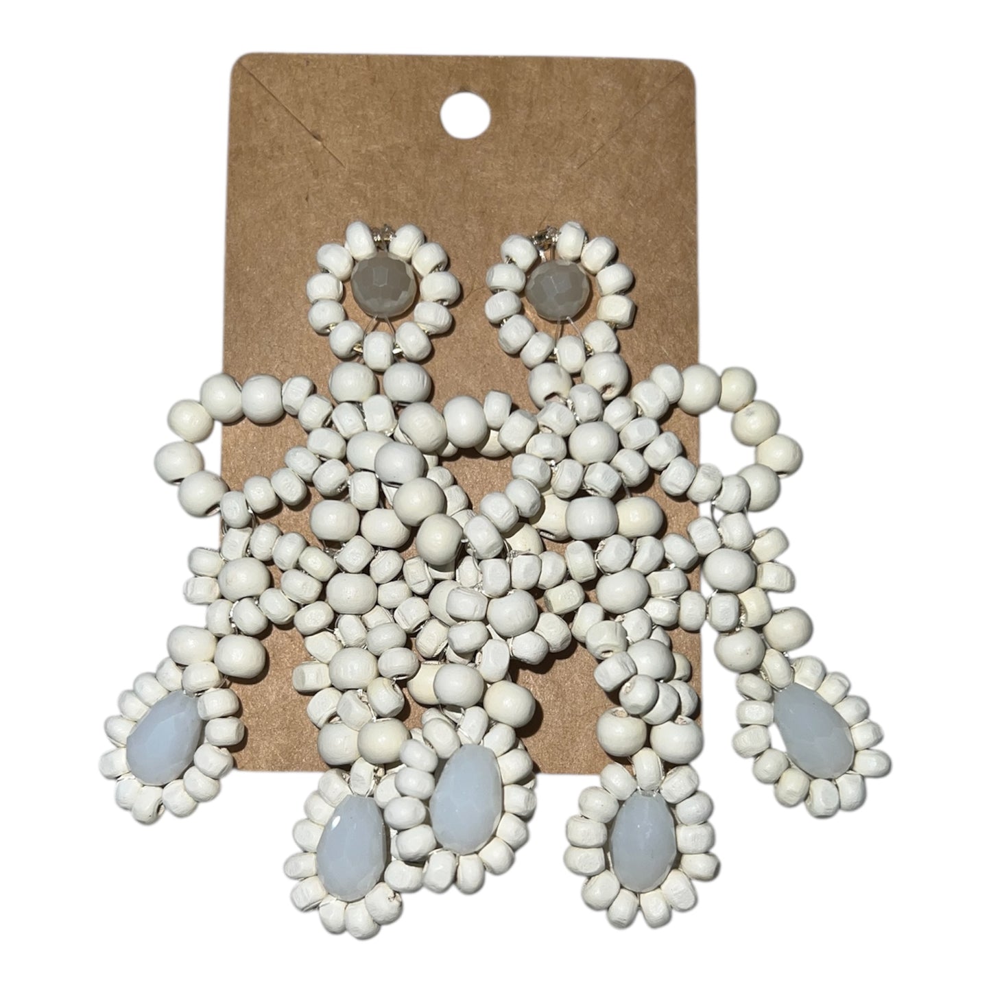 V&L - Clay Beaded Dangle Earrings