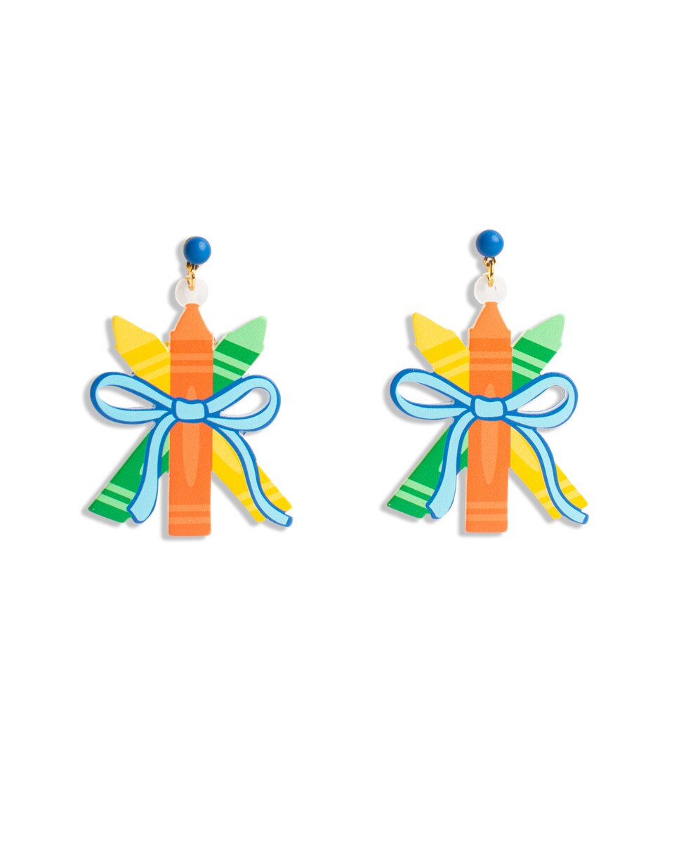 TRS - Crayon Acrylic Earrings