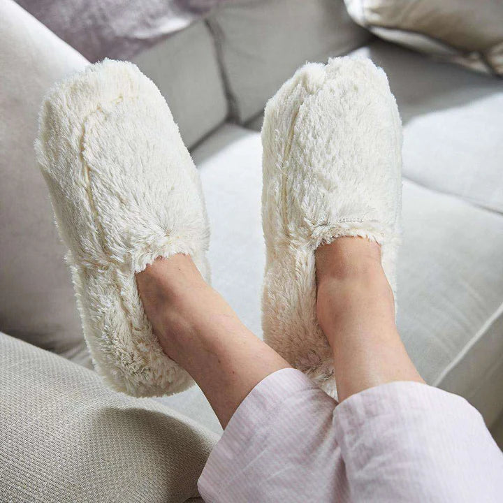 Warmies Wellness - Cream Slippers