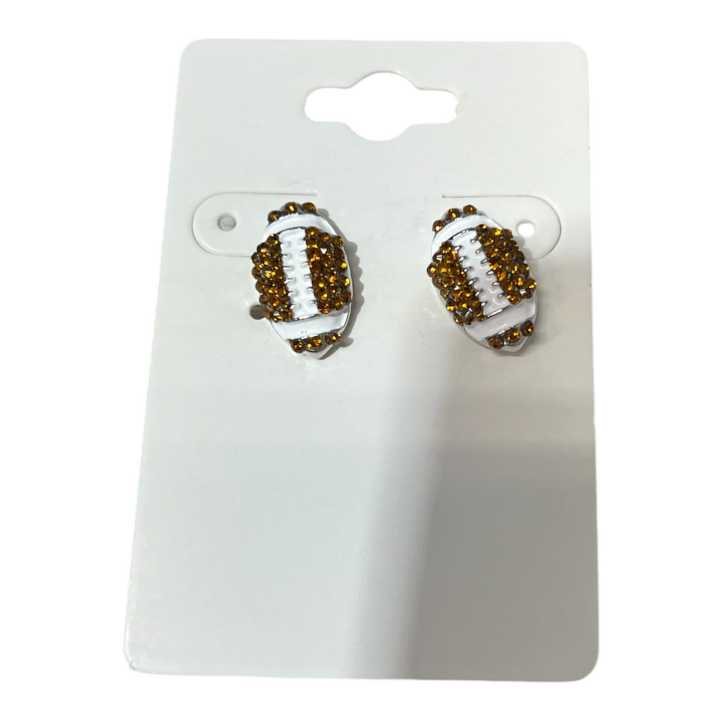 Football Stud Earrings