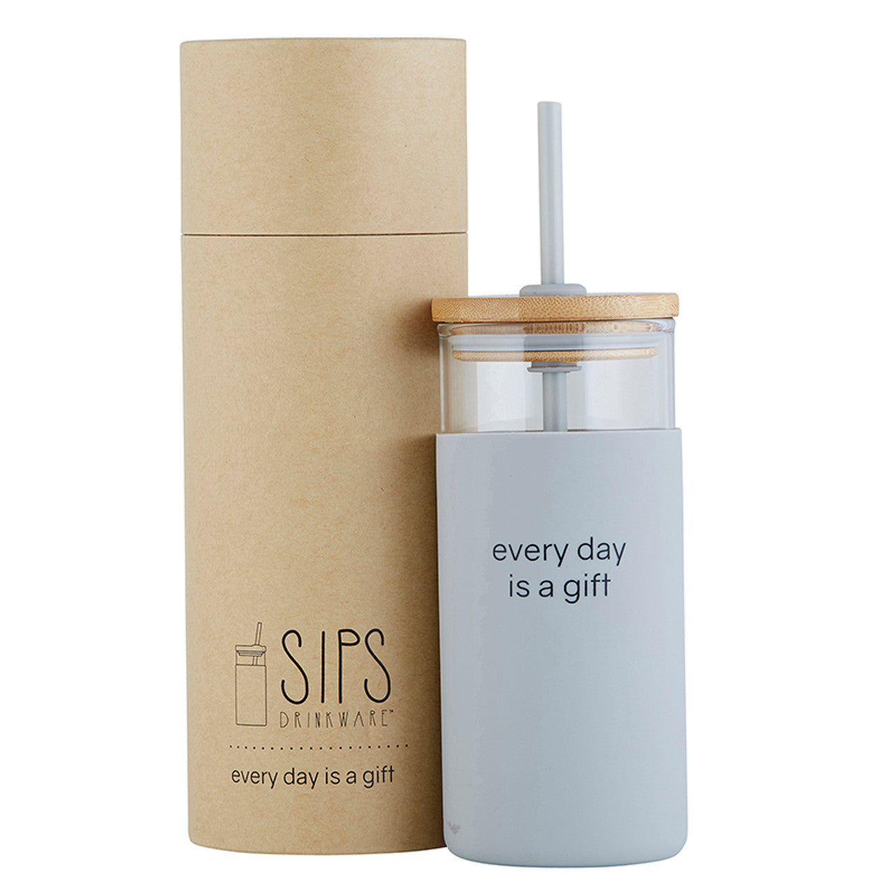 Every Day is a Gift - Glass Tumbler