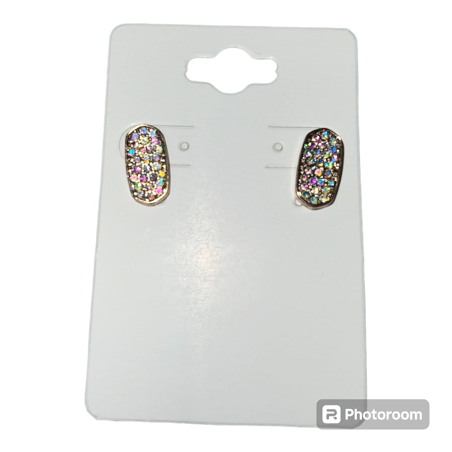 Gold Crystal Stud