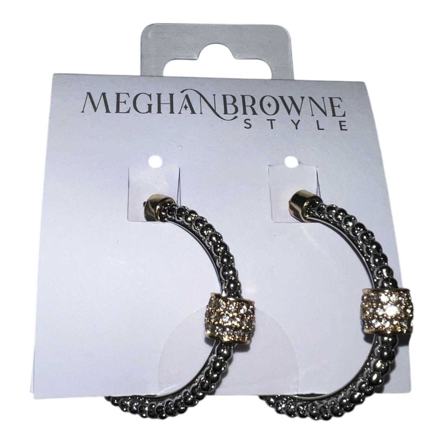 Meghan Brown - Pipa Silver Earrings