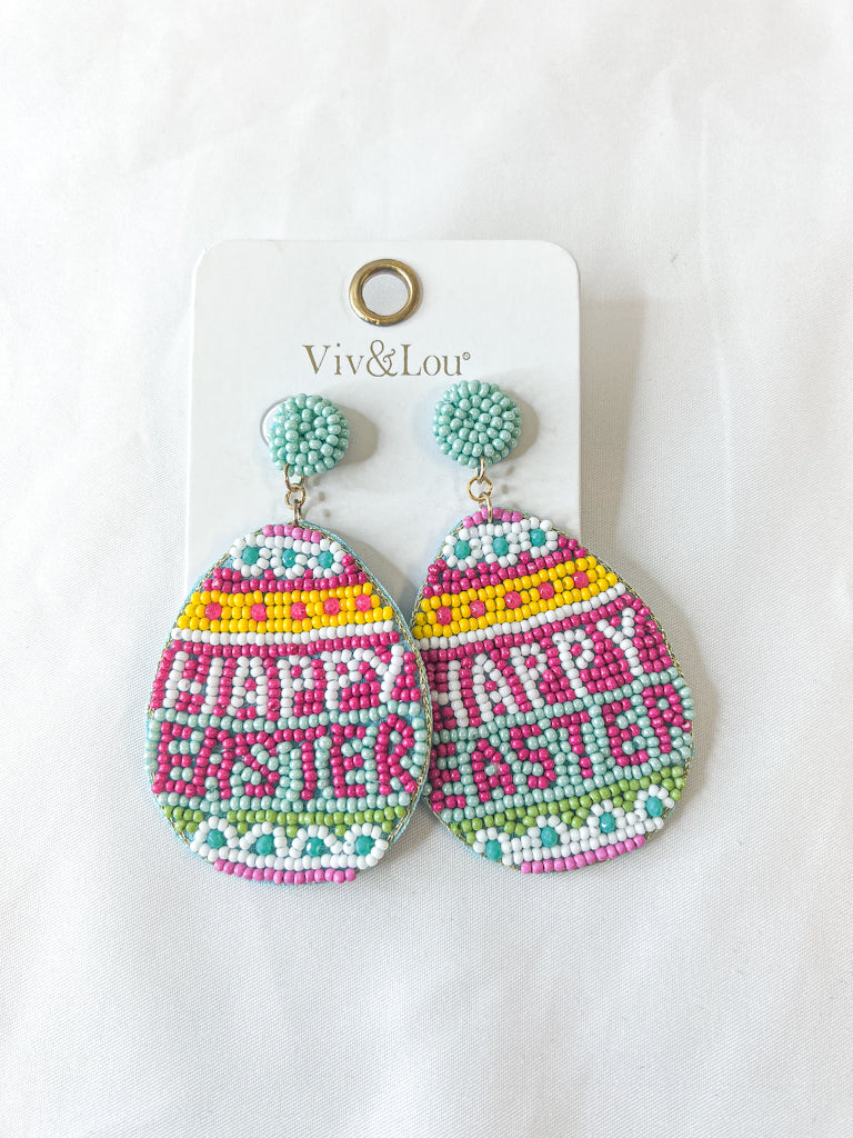 Egg-Cited Earrings