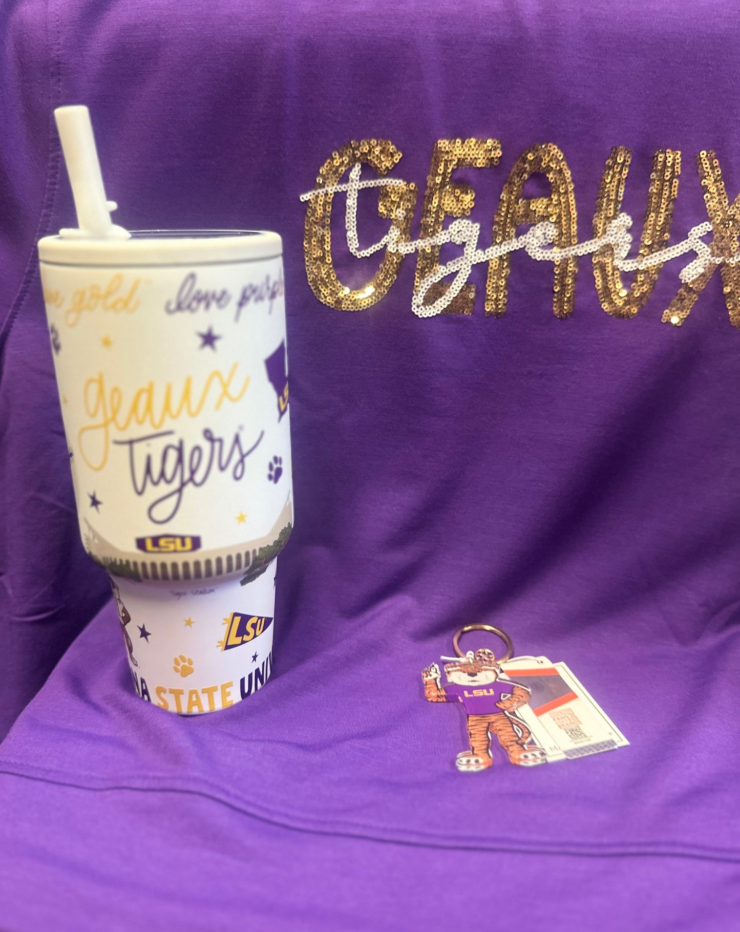 MS - LSU Tigers To Go 30 oz. Tumbler