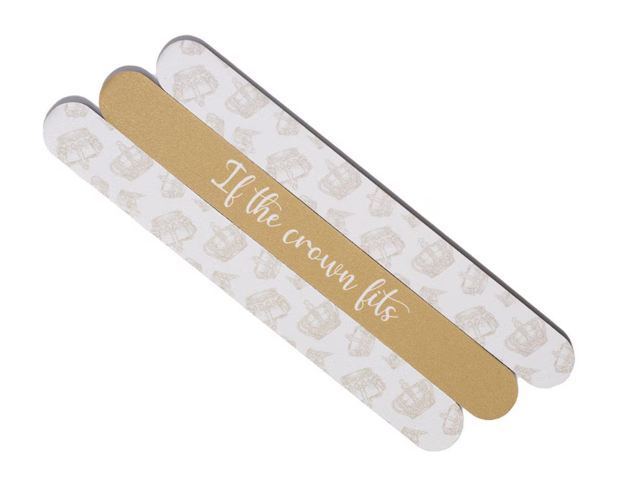If the Crown Fits Nail File Set