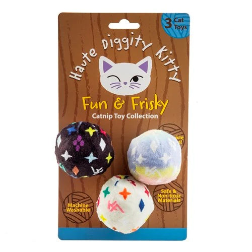 KV Balls (Monogram) Catnip Toys - Ascension Golf Carts, LLC