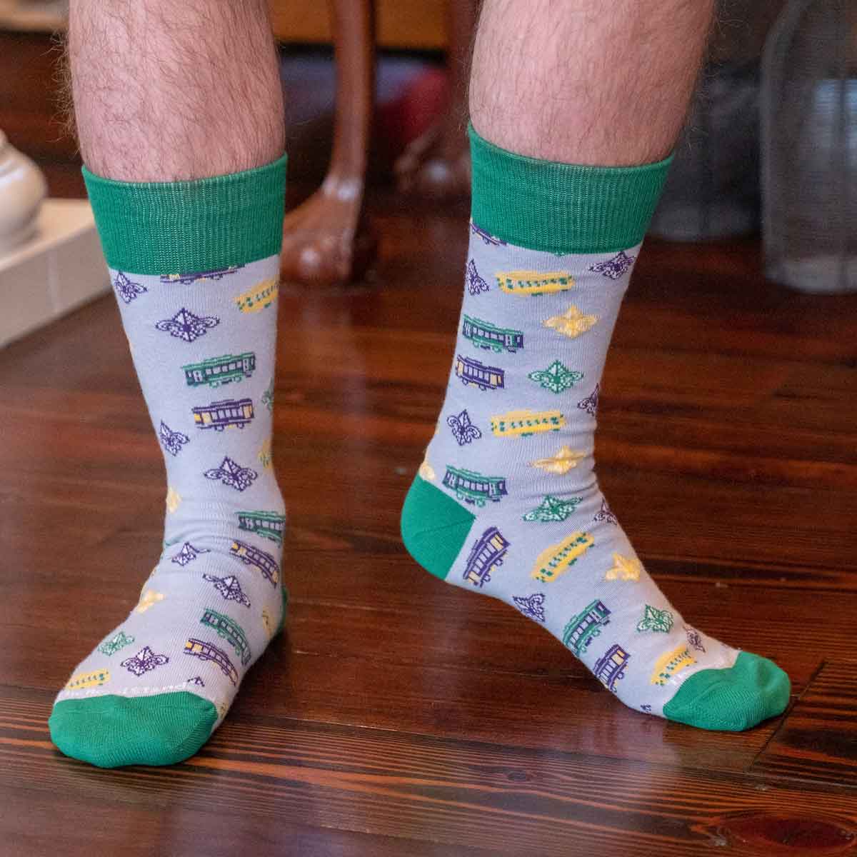 Men's Streetcar Socks - Ascension Golf Carts, LLC