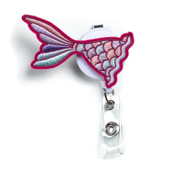 Mermaid Tail Badge Reel - Ascension Golf Carts, LLC