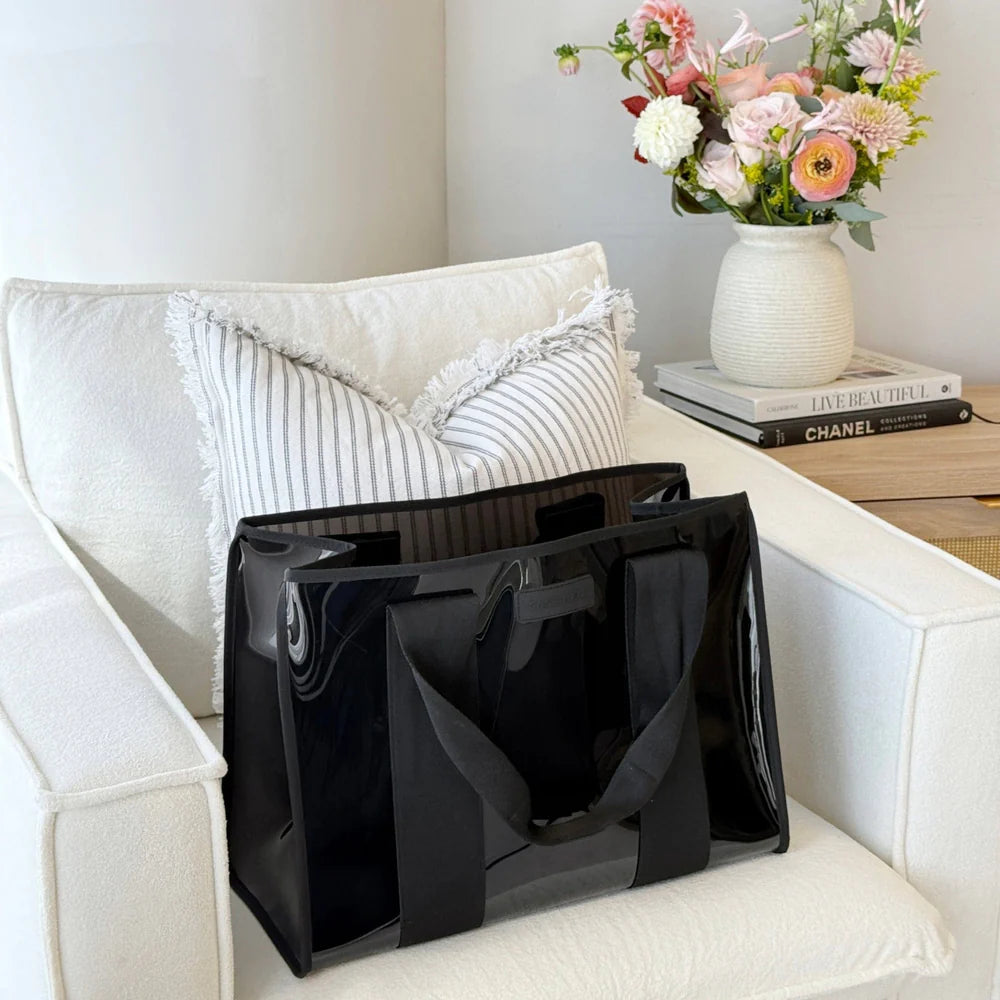 Case-Mate : Midnight Black Jelly Tote Bag