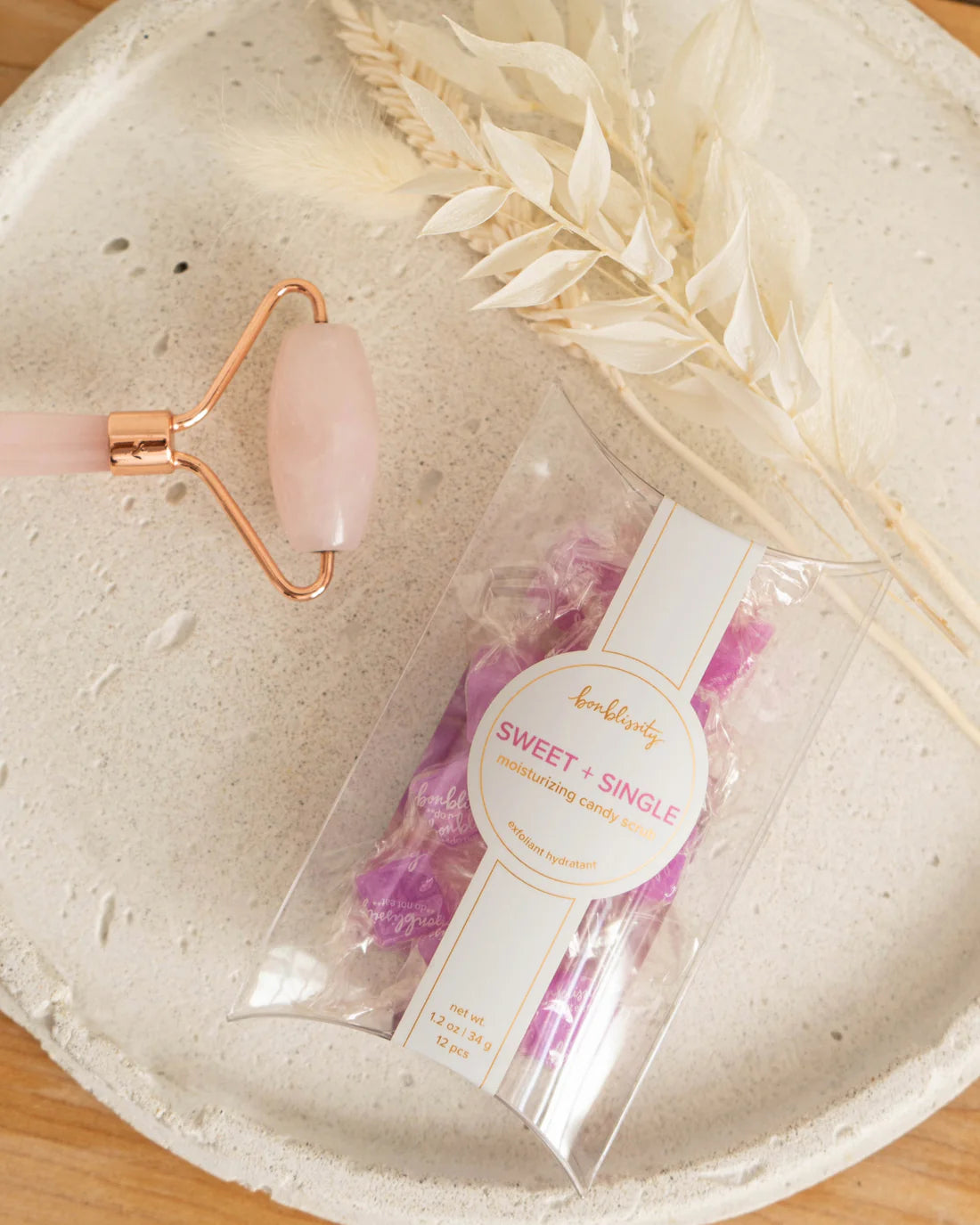 Bonblissity - Mini Pack Cube Candy Scrub - Lavender Luxury