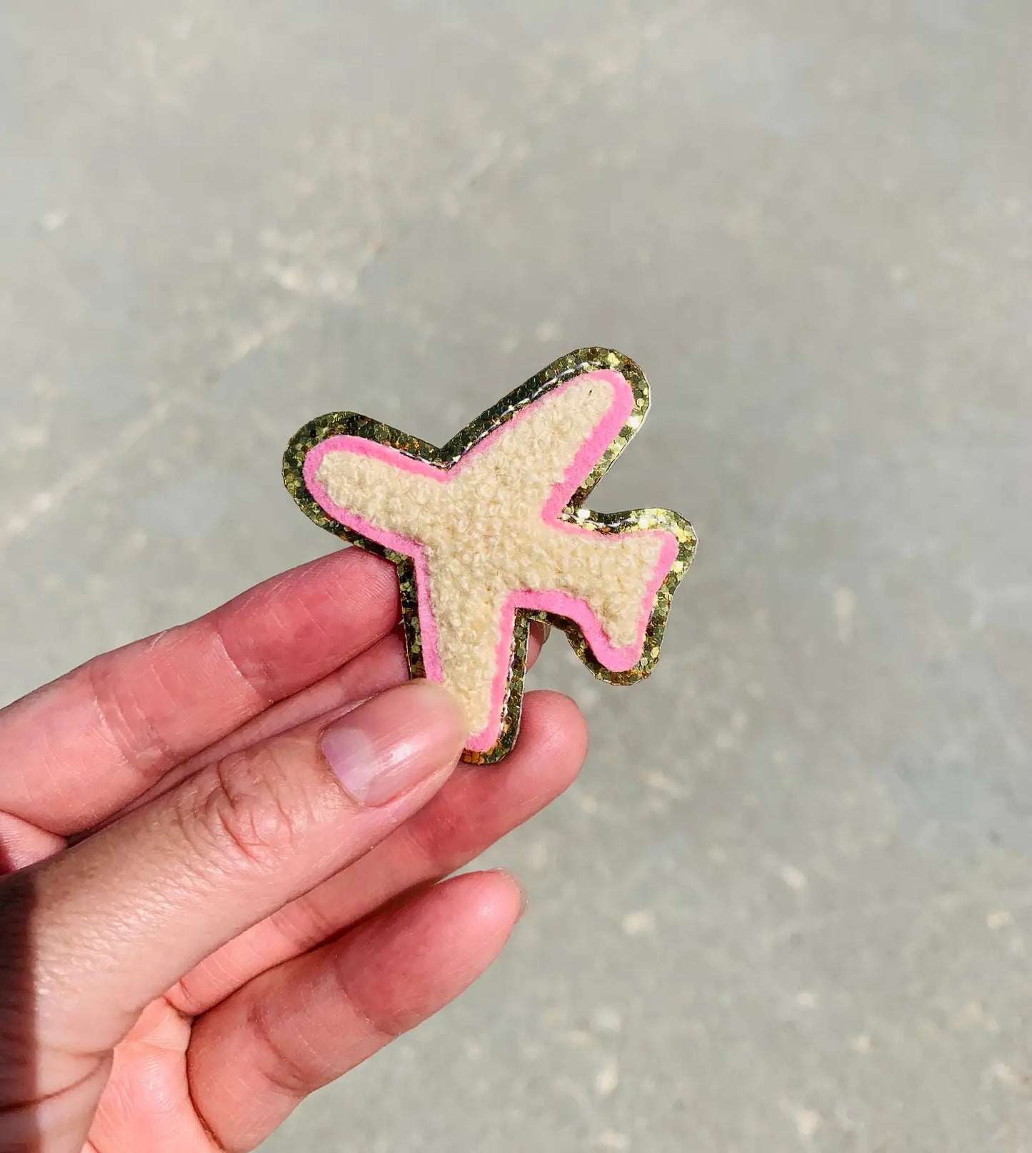 Off White airplane Patch - Ascension Golf Carts, LLC