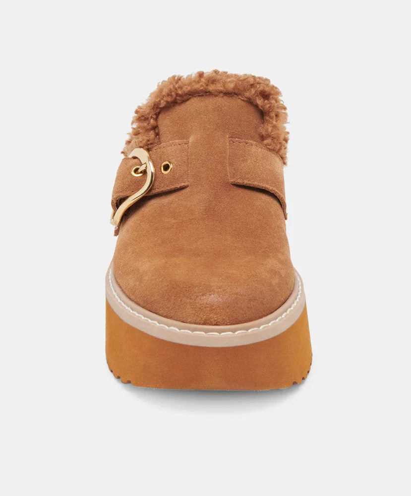 DV - Pecan Lelani Plush Flats