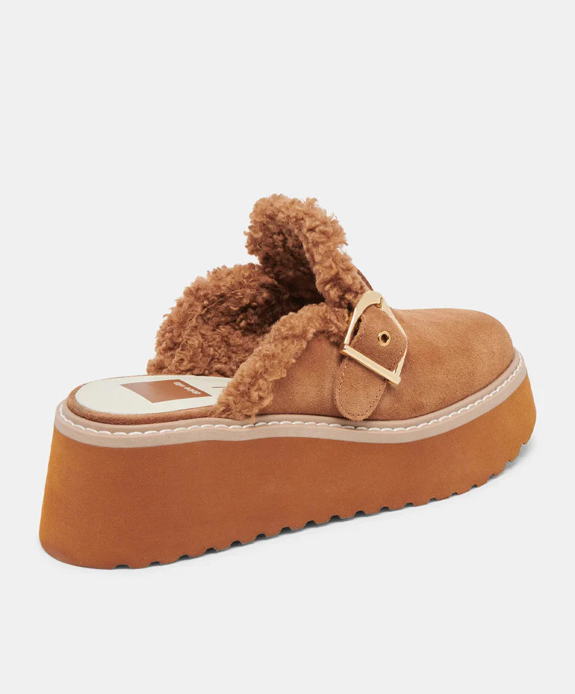 DV - Pecan Lelani Plush Flats