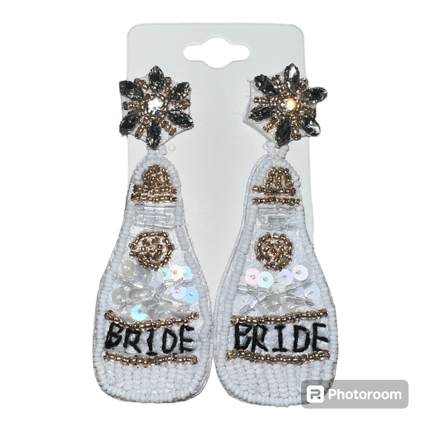 Bride Bottle Earrings