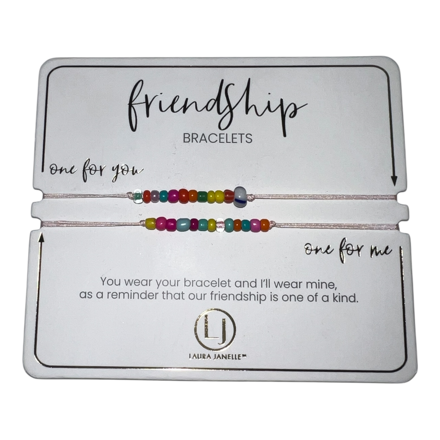 Pink Seeded Friendship Bracelets