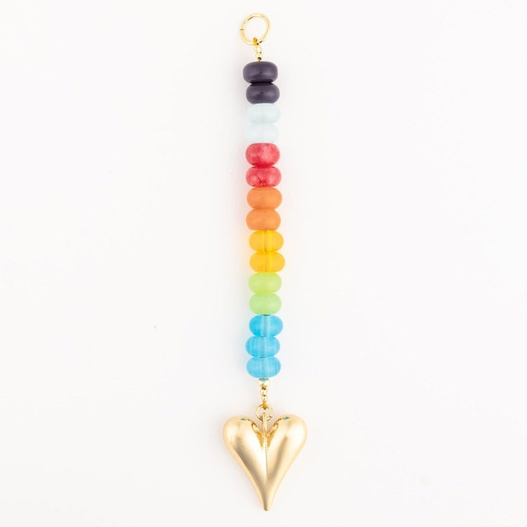 MM - Radiant Heart Bag Charm