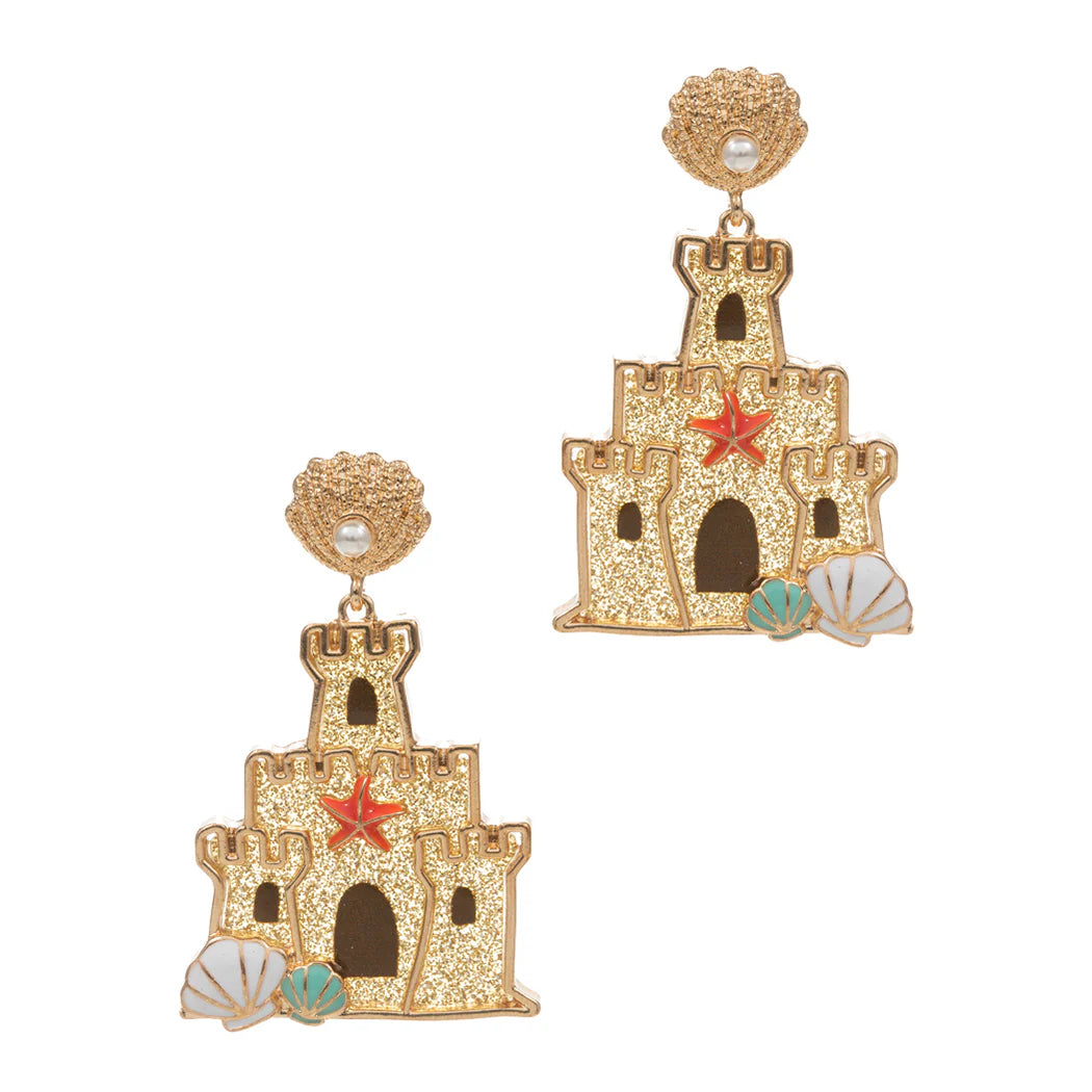 Sand Castle Earrings