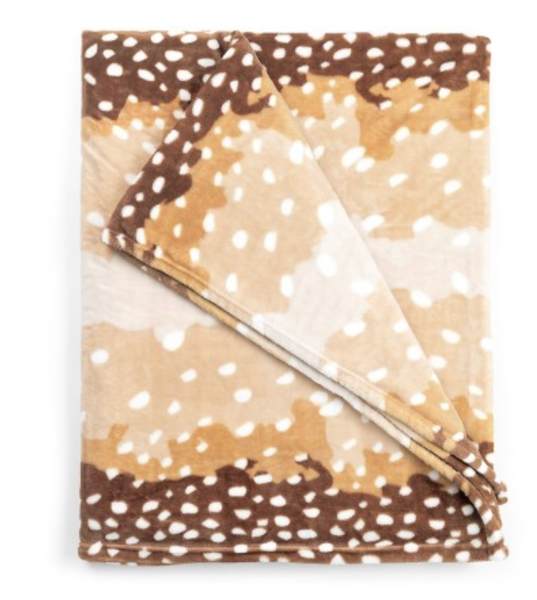 Fawn Throw Blanket - Ascension Golf Carts, LLC