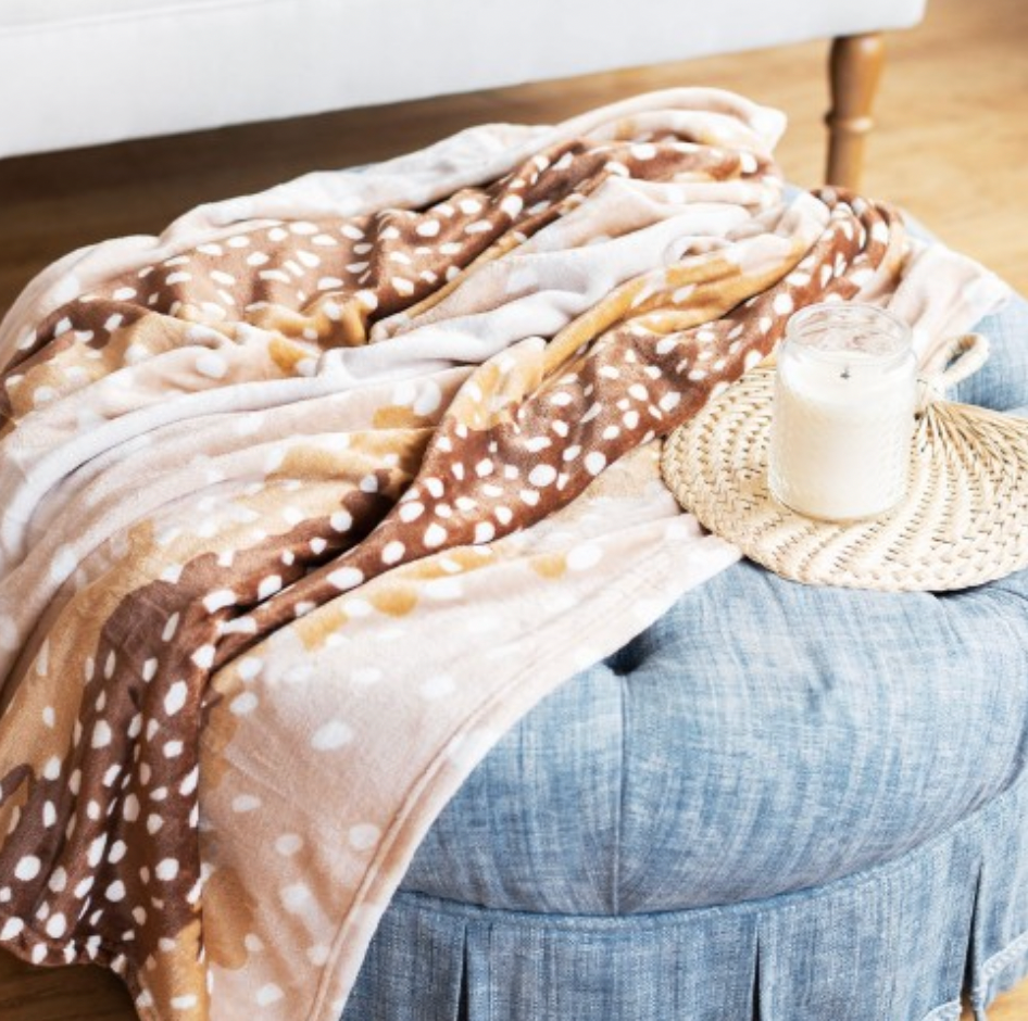 Fawn Throw Blanket - Ascension Golf Carts, LLC