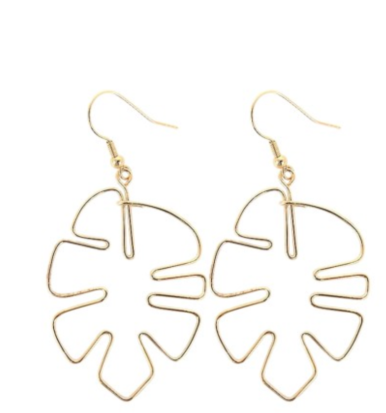 Palm Tropical Earrings