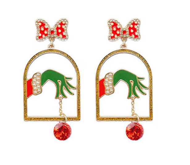 GS - Feelin Grinchy Earrings