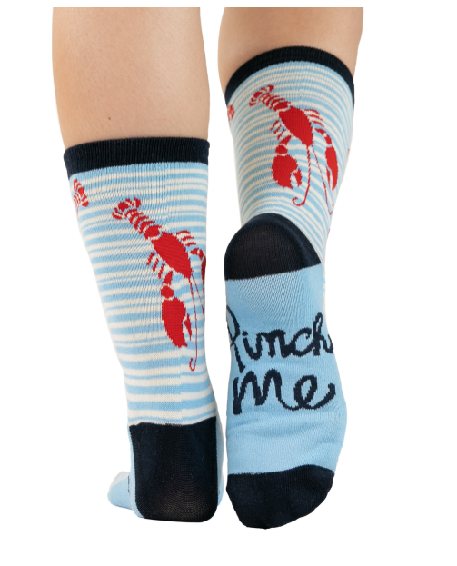 Pinch Me Lobster Crew Sock