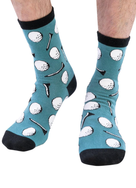 Golf Ball Crew Sock
