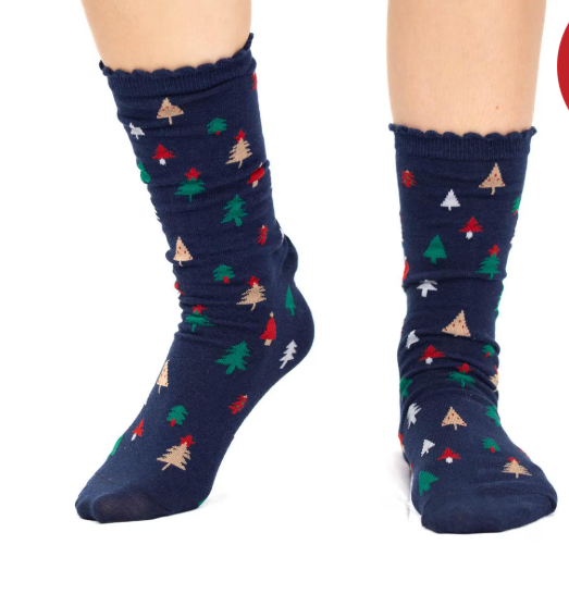 TRS -Deck the Halls Festive Socks