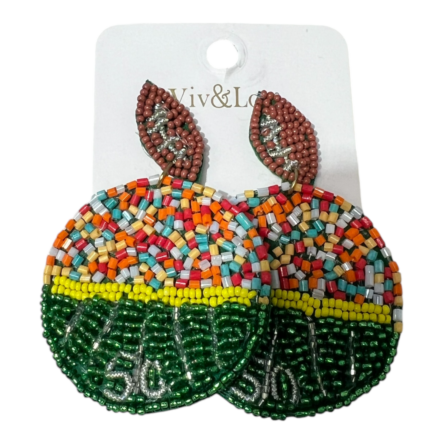 Stadium Beaded Earrings