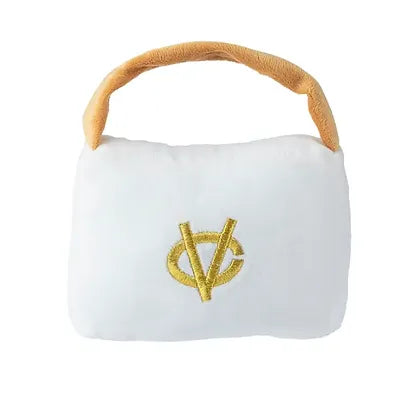 Small White Chewy Vuiton Handbag - Ascension Golf Carts, LLC