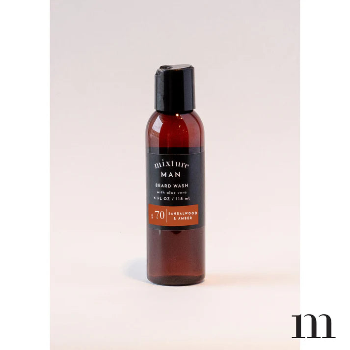 Mixture Man - Beard Wash - No.70 Sandalwood & Amber