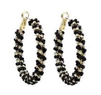 Black Miley Earrings