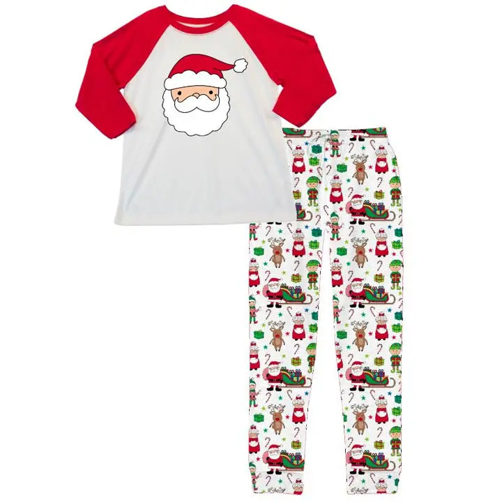 All Things Christmas Long Sleeve Jogger Pant Set