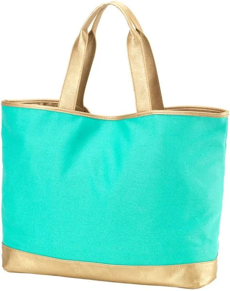 VIV&LOU - Mint Cabana Tote