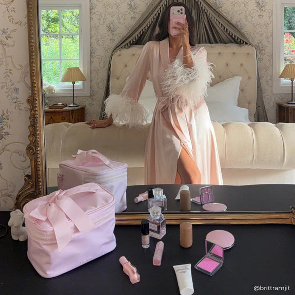 Case-Mate : Ballet Pink Bow Train Case