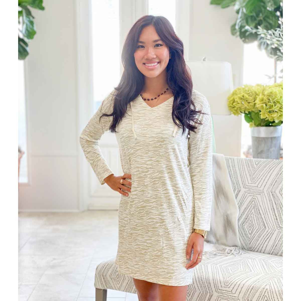 Tiger Stripe Effortless Lounge Dress - Ascension Golf Carts, LLC