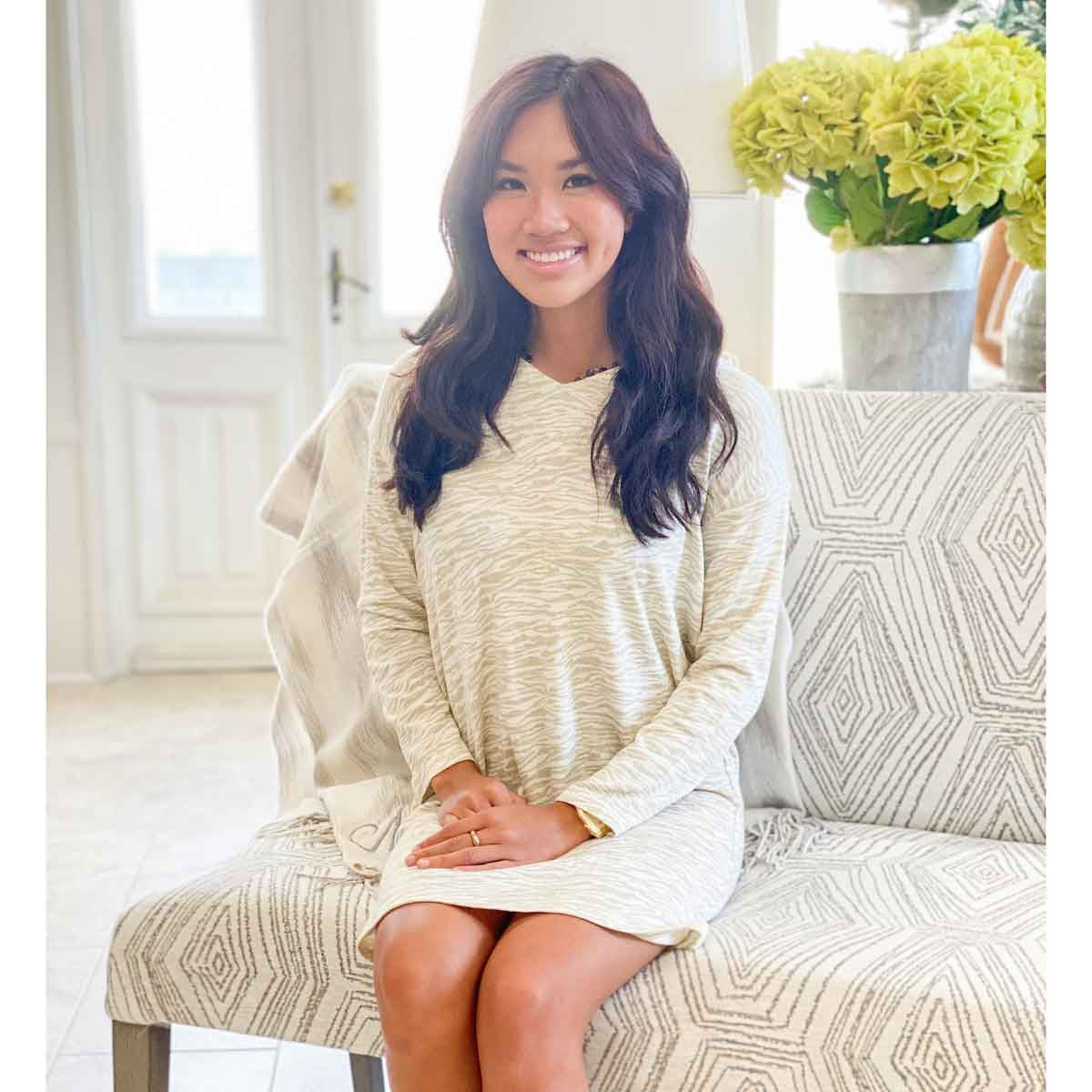 Tiger Stripe Effortless Lounge Dress - Ascension Golf Carts, LLC