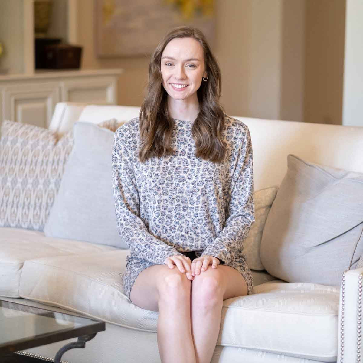 Leopard Brushed Hacci High Low Pullover - Ascension Golf Carts, LLC