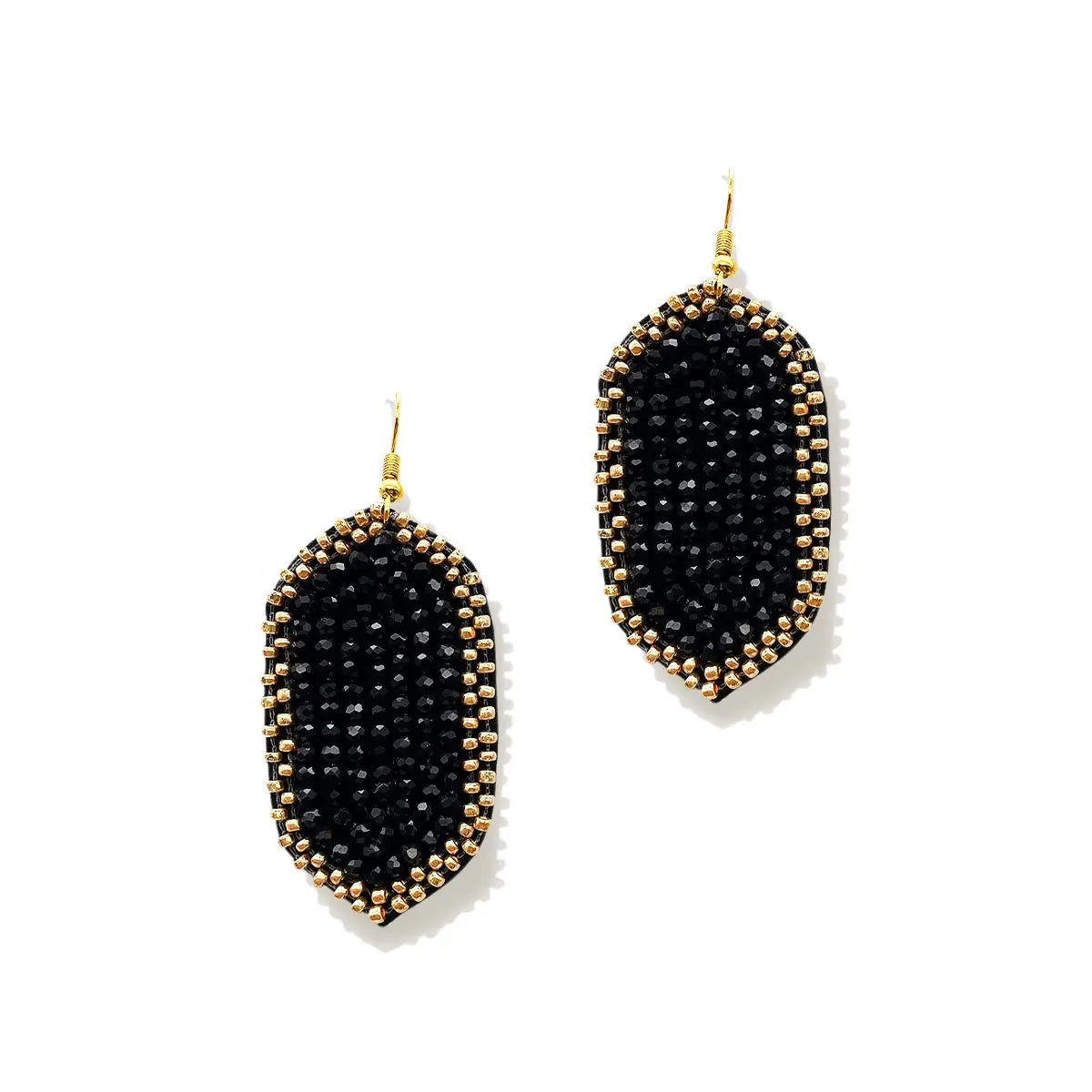 Black Lilly Earrings - Ascension Golf Carts, LLC